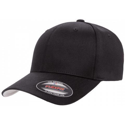 Кепка FlexFit 6277 Wooly Combed Black L/XL